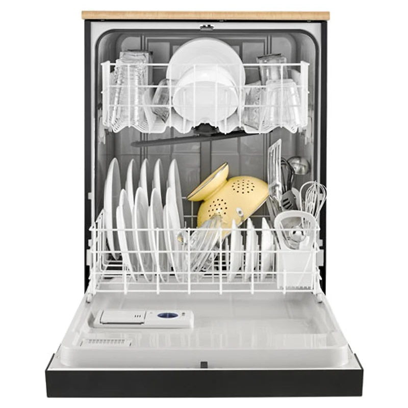 Lave-vaisselle mobile 24 po 64 dB de Whirlpool (WDP370PAHB) - Blanc