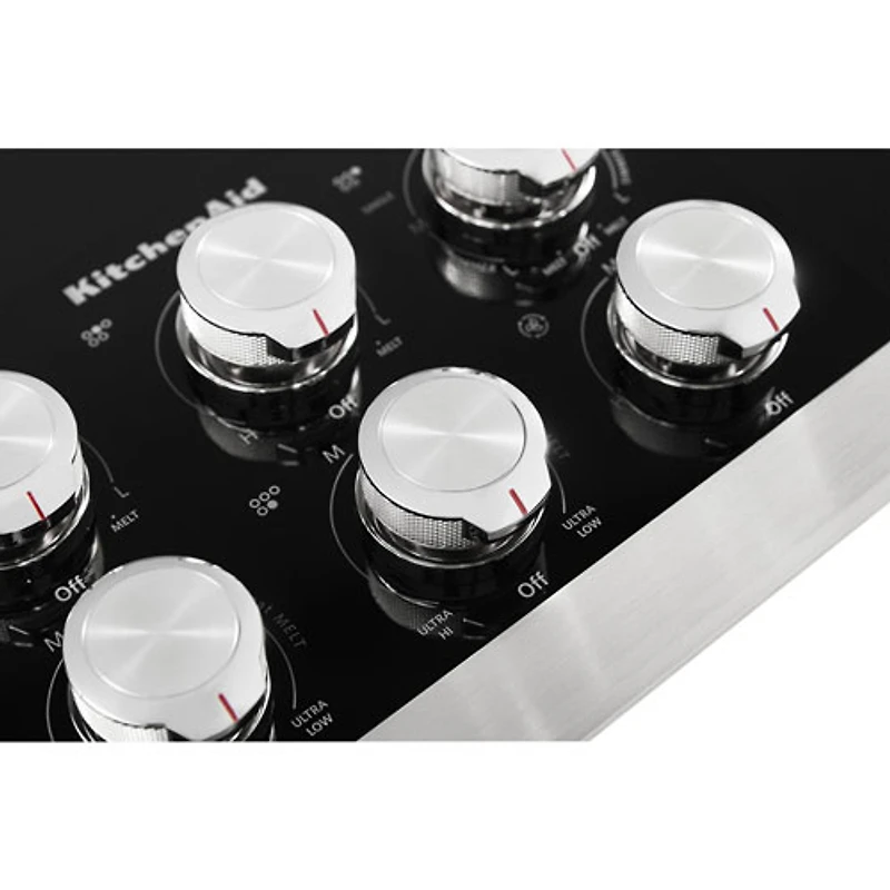 KitchenAid 36" 5-Element Electric Cooktop (KCED606GSS) - Stainless Steel