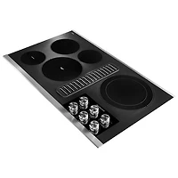 KitchenAid 36" 5-Element Electric Cooktop (KCED606GSS) - Stainless Steel