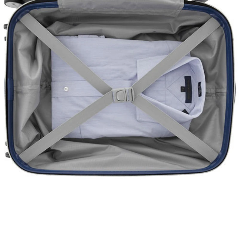 Ensemble de 3 valises rigides 4 roulettes Symphony DLX de Samsonite - Bleu marine - Exclusivité BBY