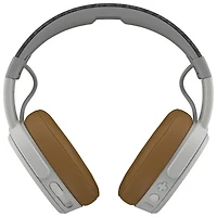 Casque d'écoute sans fil Bluetooth à isolation sonore Crusher Wireless de Skullcandy - Gris
