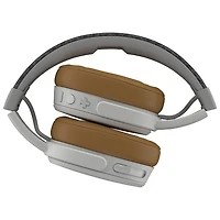 Skullcandy Crusher Wireless Over-Ear Sound Isolating Wireless Bluetooth Headphones - Grey