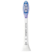 Têtes de rechange de brosse à dents Sonicare Premium Gum Care de Philips - Paquet de 2 - Blanc