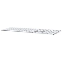 Apple Magic Keyboard with Numeric Keypad - Silver/White
