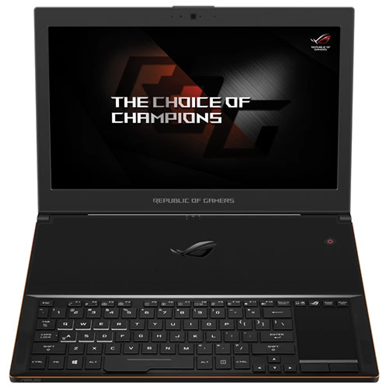 ASUS ROG Zephyrus GX501 15.6" 120Hz Gaming Laptop - Intel Core i7-7700HQ - 16GB DDR4 - 512GB SSD - GTX 1080 - Windows 10 Pro - Black