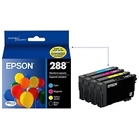Epson DURABrite Colour Ink (T288120-BCS) - 4 Pack