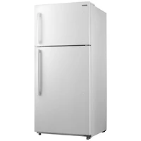 Insignia 30" 18 Cu. Ft. Top Freezer Refrigerator w/ LED Lighting (NS-RTM18WH8Q) -White -Only at Best Buy