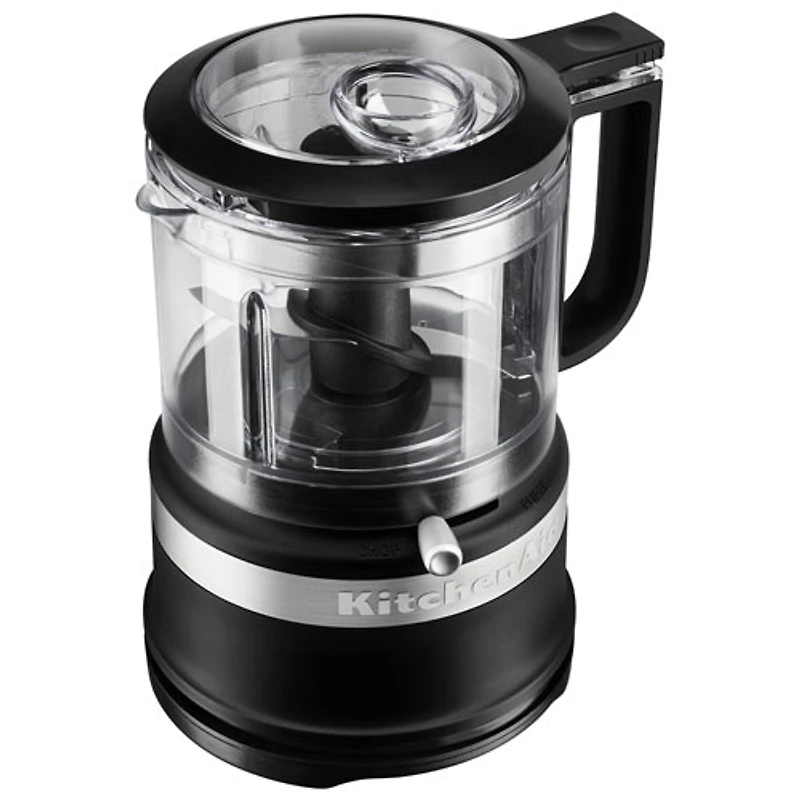 Robot culinaire miniature de KitchenAid - 3,5 tasses - Noir mat