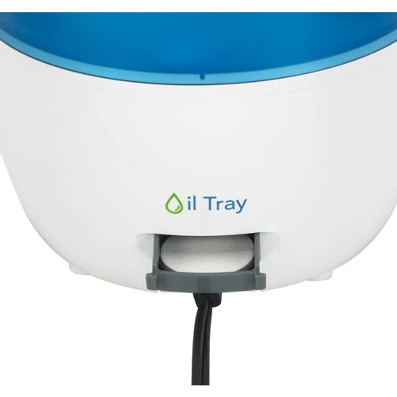 PureGuardian Cool Mist Humidifier with Aroma Tray - White/Blue