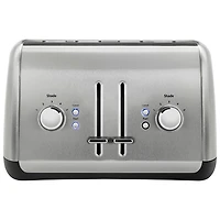Grille-pain 4 tranches de KitchenAid - Acier inoxydable brossé