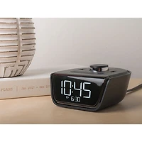 Brandstand CubieWink Alarm Clock with USB-A/USB-C Ports