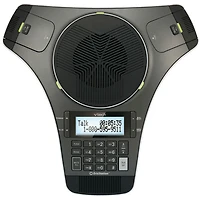 VTech EricStation DECT 6.0 Conference Phone with 2 Wireless Microphones (VCS702) - Black