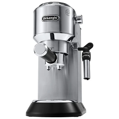 De'Longhi Dedica DeLuxe Manual Espresso Machine - Silver