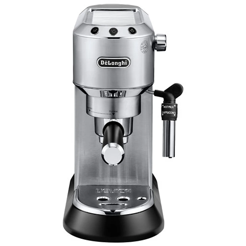 De'Longhi Dedica DeLuxe Manual Espresso Machine - Silver