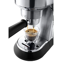 De'Longhi Dedica DeLuxe Manual Espresso Machine - Silver