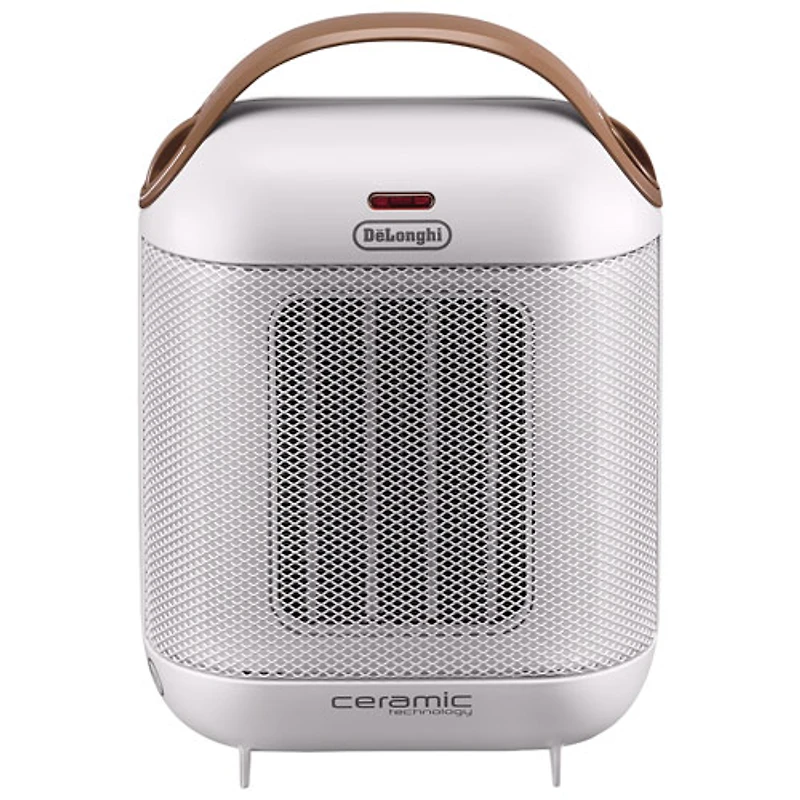 De'Longhi Capsule Ceramic Heater - 7.5" - White