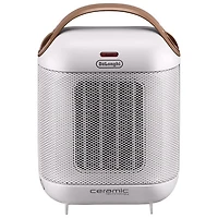 De'Longhi Capsule Ceramic Heater - 7.5" - White