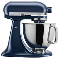 Batteur sur socle à tête inclinable Artisan de KitchenAid - 5 pte - 325 W - Bleu encre
