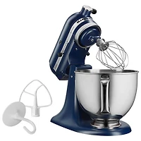 Batteur sur socle à tête inclinable Artisan de KitchenAid - 5 pte - 325 W - Bleu encre