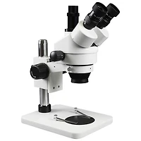 Walter Products 7x - 45x Trinocular Stereo Microscope with Ambient Light (WP-1F)
