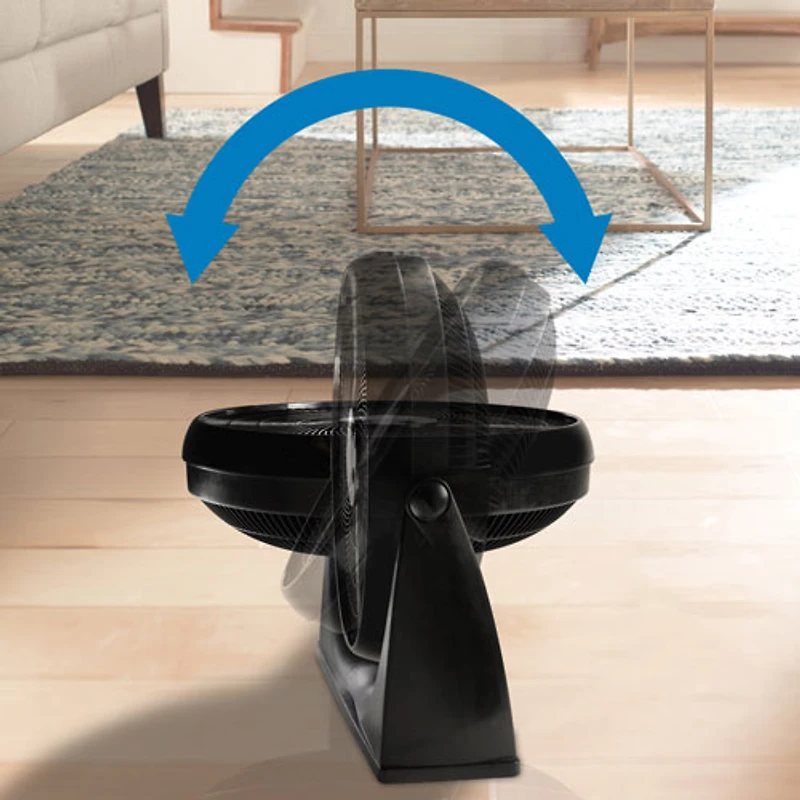 Ventilateur de plancher TurboForce de Honeywell - 18 po - Noir