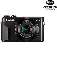 Open Box - PowerShot G7 X Mark II Wi-Fi 20.1MP 4.2x Optical Zoom Digital Camera - Black