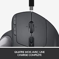 Logitech MX ERGO Plus Wireless Laser Trackball Mouse - Black