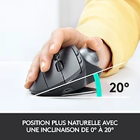 Logitech MX ERGO Plus Wireless Laser Trackball Mouse - Black