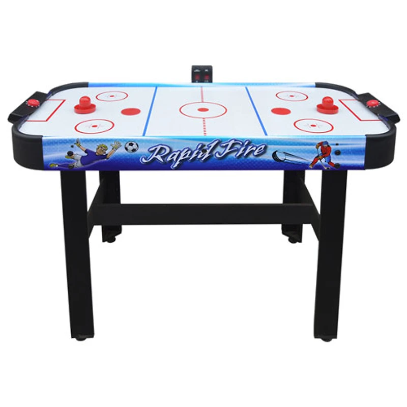 Table de hockey pneumatique multijeu 3-en-1 de 42 po Rapid Fire de Hathaway (BG1157M)