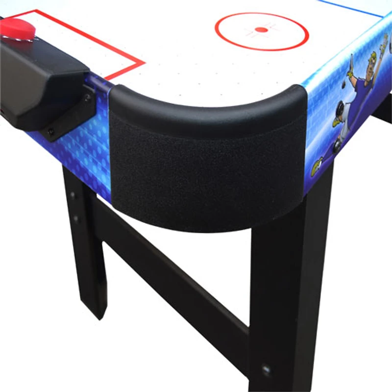 Table de hockey pneumatique multijeu 3-en-1 de 42 po Rapid Fire de Hathaway (BG1157M)