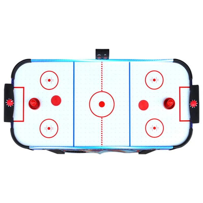Table de hockey pneumatique multijeu 3-en-1 de 42 po Rapid Fire de Hathaway (BG1157M)