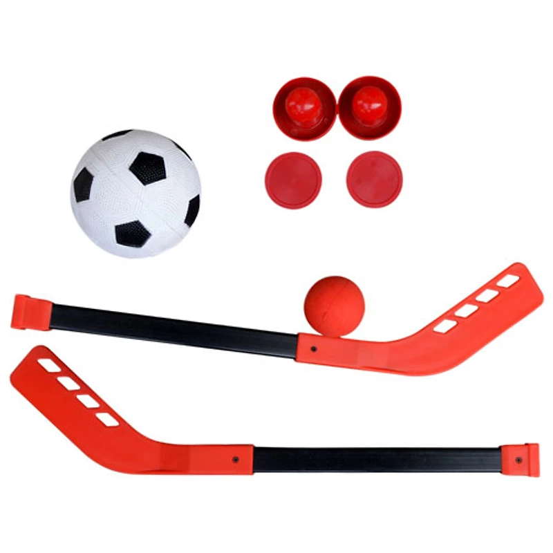 Table de hockey pneumatique multijeu 3-en-1 de 42 po Rapid Fire de Hathaway (BG1157M)