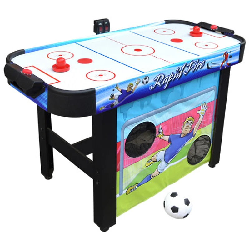 Table de hockey pneumatique multijeu 3-en-1 de 42 po Rapid Fire de Hathaway (BG1157M)