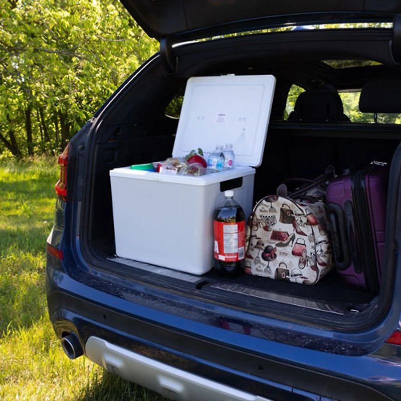 Glacière/Réchaud électrique à deux sens 12 V 34 L (36 pte) de Koolatron - Gris