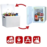 Koolatron 12V Electric Cooler/Warmer 34L (36 Qt) Two-Way Design - Grey