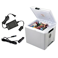 Koolatron 12V Electric Cooler/Warmer 27L (29 Qt) Two -Way Design - Grey