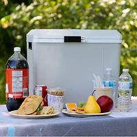 Koolatron 12V Electric Cooler/Warmer 27L (29 Qt) Two -Way Design - Grey
