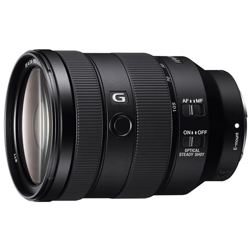 Sony E-Mount Full-Frame FE 24-105mm f/4 OSS Wide Telephoto Zoom G Lens