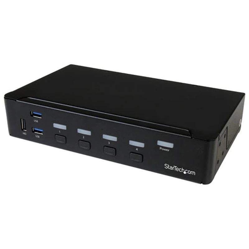Commutateur KVM à 4 ports USB 3.0 HDMI de StarTech (SV431HDU3A2)