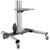 Chariot standard pour téléviseur de StarTech (STNDMTV70) - Noir/Argenté