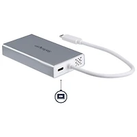 Startech USB-C to HDMI/Ethernet/USB 3.0/USB-C Adapter with Power Delivery 2.0 (DKT30CHPDW)