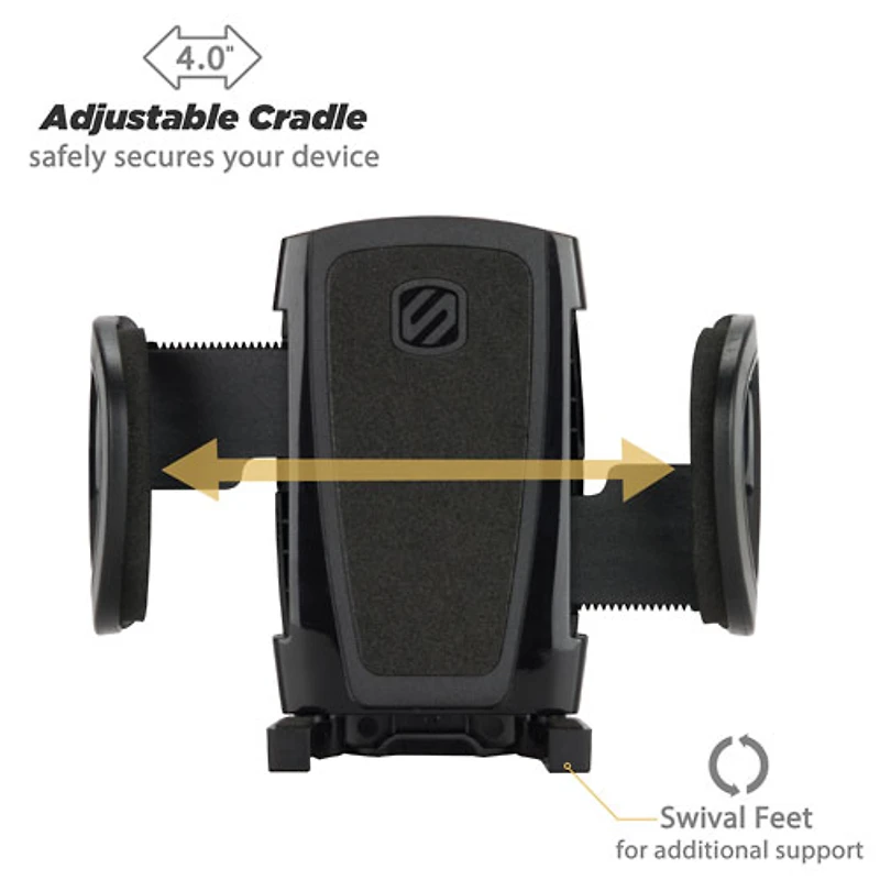 Support universel de téléphone intelligent stuckUP de Scosche pour voiture