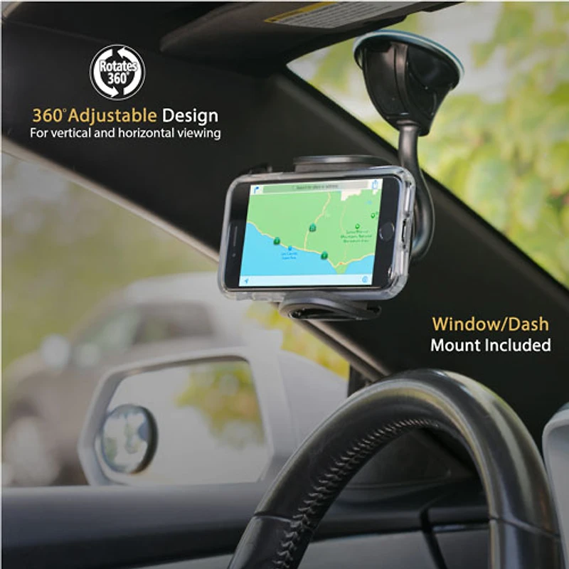 Support universel de téléphone intelligent stuckUP de Scosche pour voiture