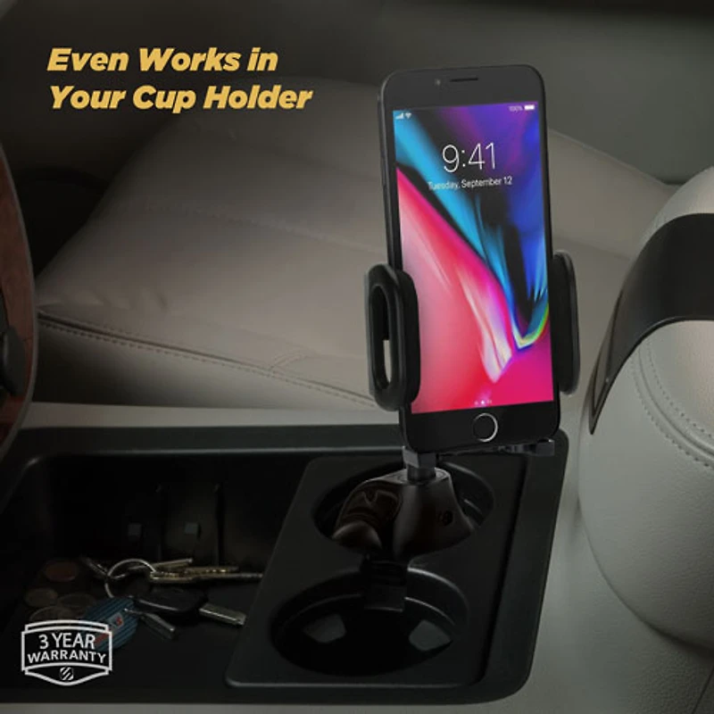 Support universel de téléphone intelligent stuckUP de Scosche pour voiture