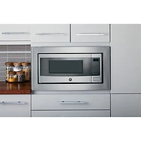 GE Profile 1.1 Cu. Ft. Microwave (PEM10SLFC) - Stainless Steel