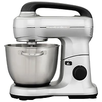 Hamilton Beach Tilt-Head Stand Mixer - 4.2Qt- 300-Watt - Stainless Steel