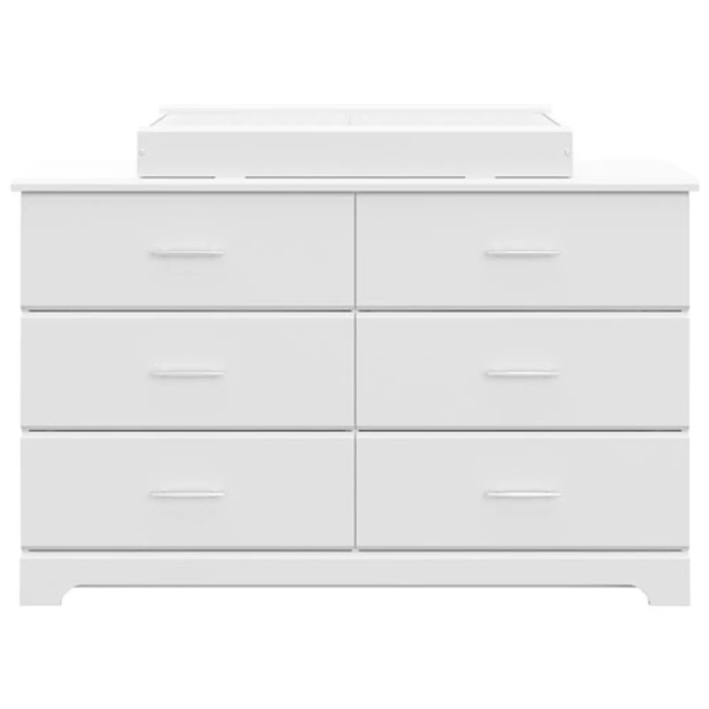 Commode à 6 tiroirs Brookside de Storkcraft - Blanc