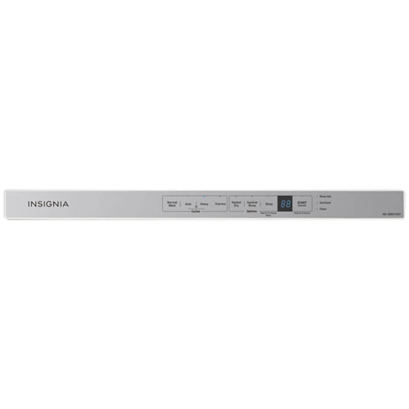 Insignia 24" 51dB Built-In Dishwasher w/ Stainless Steel Tub (NS-DWH1SS9) - Stainless - Only at Best Buy