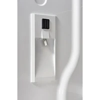 Réfrigérateur 2 portes 20,8 pi³ 30 po avec distributeur glaçons Profile de GE (PNE21NMLKES)-Ardoise