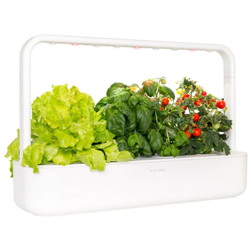 Jardin d'intérieur intelligent Smart Garden 9 de Click & Grow (SG9S1US) - Blanc